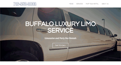 Desktop Screenshot of buffaloluxurylimo.com